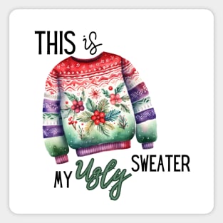 Ugly Christmas Sweater Magnet